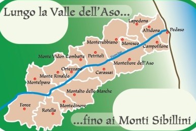 CARTINA DELLA VALDASO